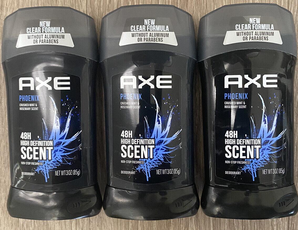 Axe 2.7 Oz 48H Anti Sweat High Definition Scent Without Aluminum Or Parabens 3 pcs - Miami beauty1