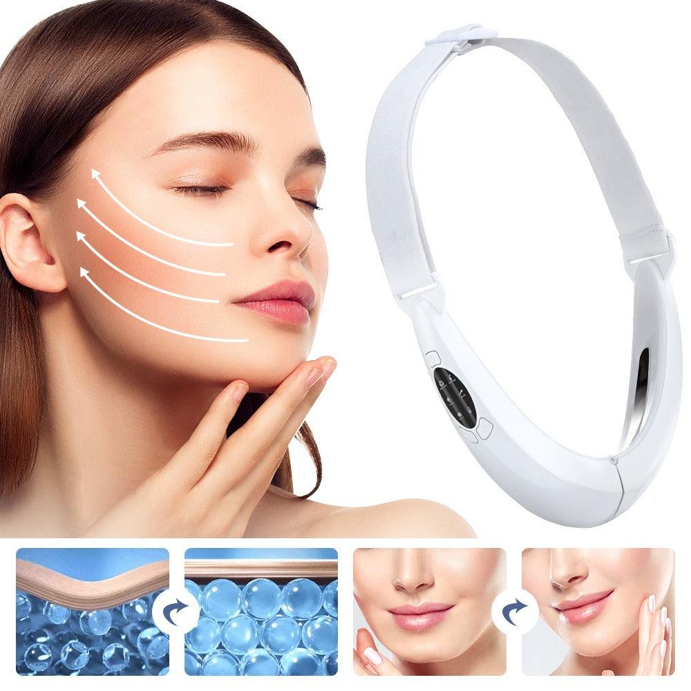 New Micro Current Colorful Light Beauty Slimming Instrument Tool Intelligent Tuina Hot Apply Lifting V-shaped Slimming - Miami beauty1