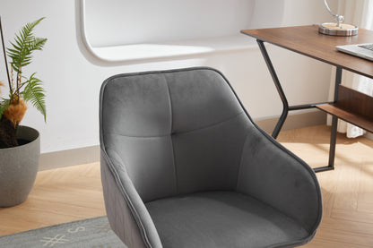 Velvet Office Desk Chair, Modern Home Desk Chair with Wheels , Vanity Chairs for Living Room, Bedroom,Study Room