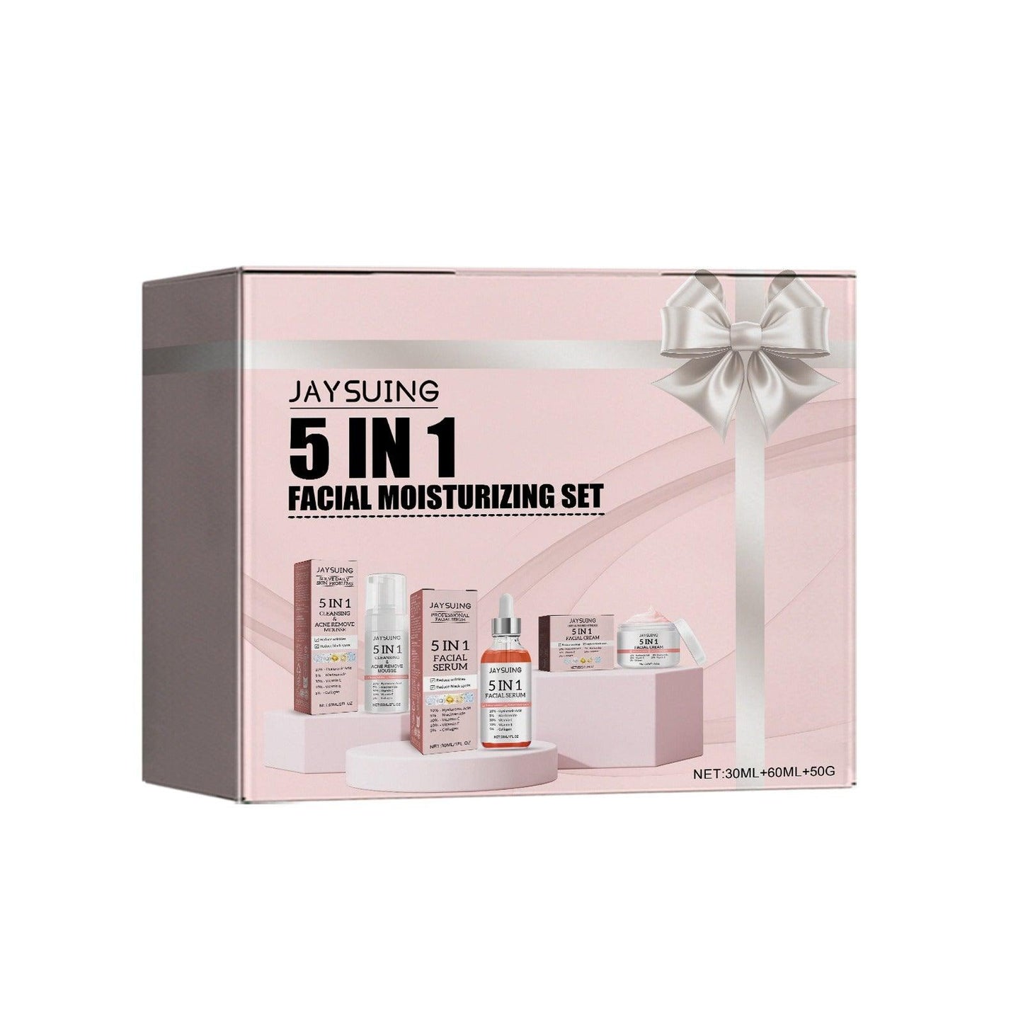 Jaysuing 5-in-1 facial moisturizing set Hydrating