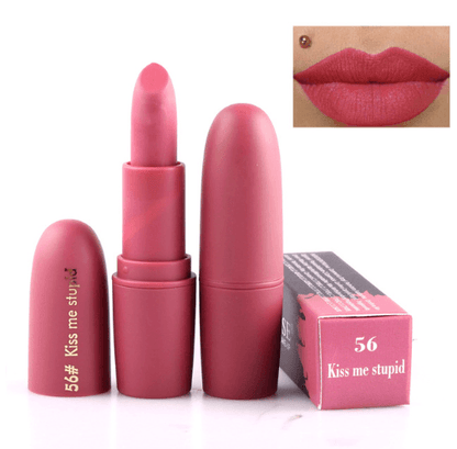 Lipstick matte moisturizing lipstick lasts without fading - Miami beauty1