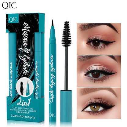 QIC Green Box 2in1 Eyeliner + Mascara Set