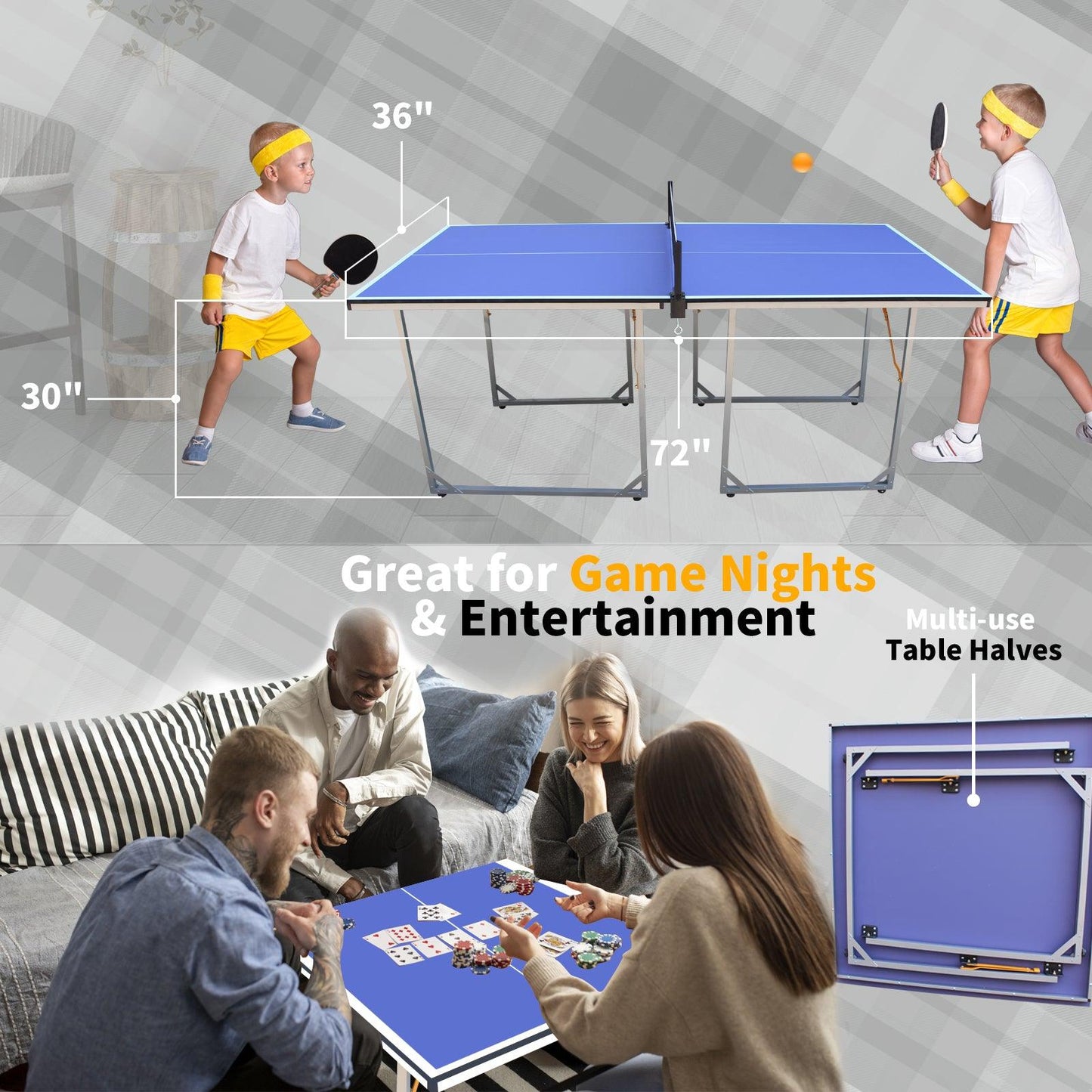 Ping Pong Table - Miami beauty1