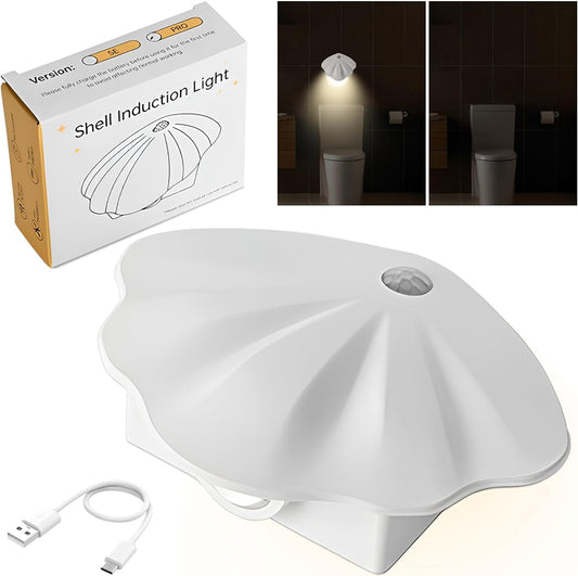 Rechargeable Toilet Light - Toilet Night Light with Motion Sensor for Toilet Stairs Hallway Cabinet