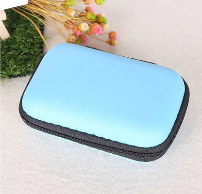 Bluetooth earphone bag, mobile hard drive bag, data cable storage box, earphone packaging box - Miami beauty1