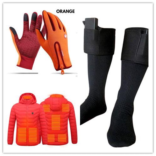 Winter Gloves Touch Screen Riding Motorcycle Sliding Waterproof Sports Gloves With Fleece - Miami beauty1