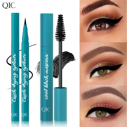 QIC Green Box 2in1 Eyeliner + Mascara Set