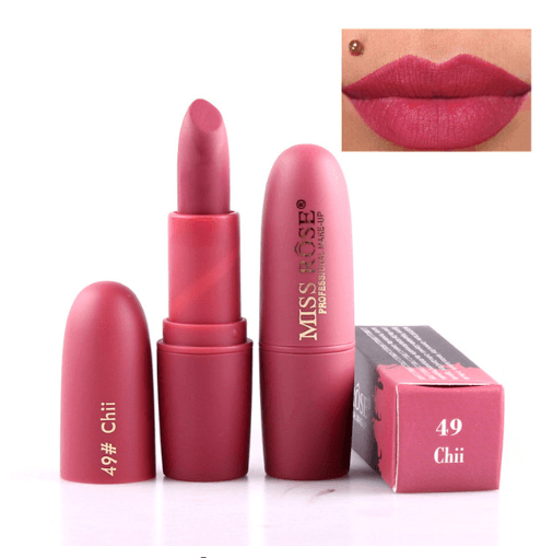 Lipstick matte moisturizing lipstick lasts without fading - Miami beauty1