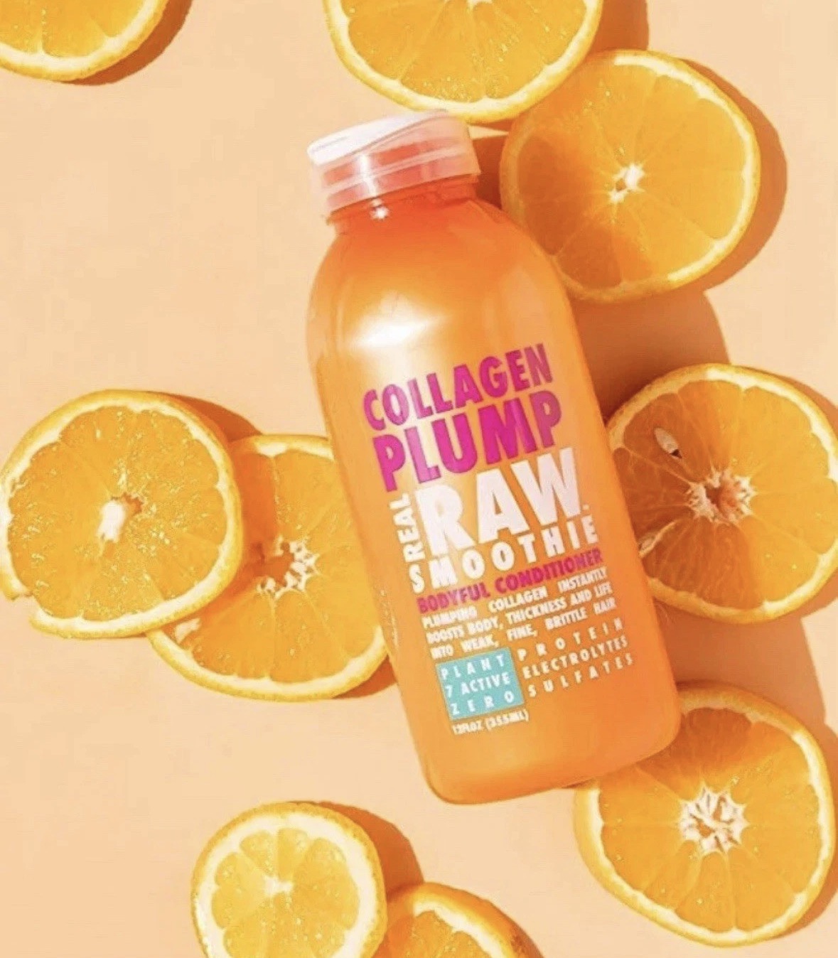 Collagen Plump Real Raw Smoothie Bodyful Conditioner 6 Packs 355 Ml Each🍊