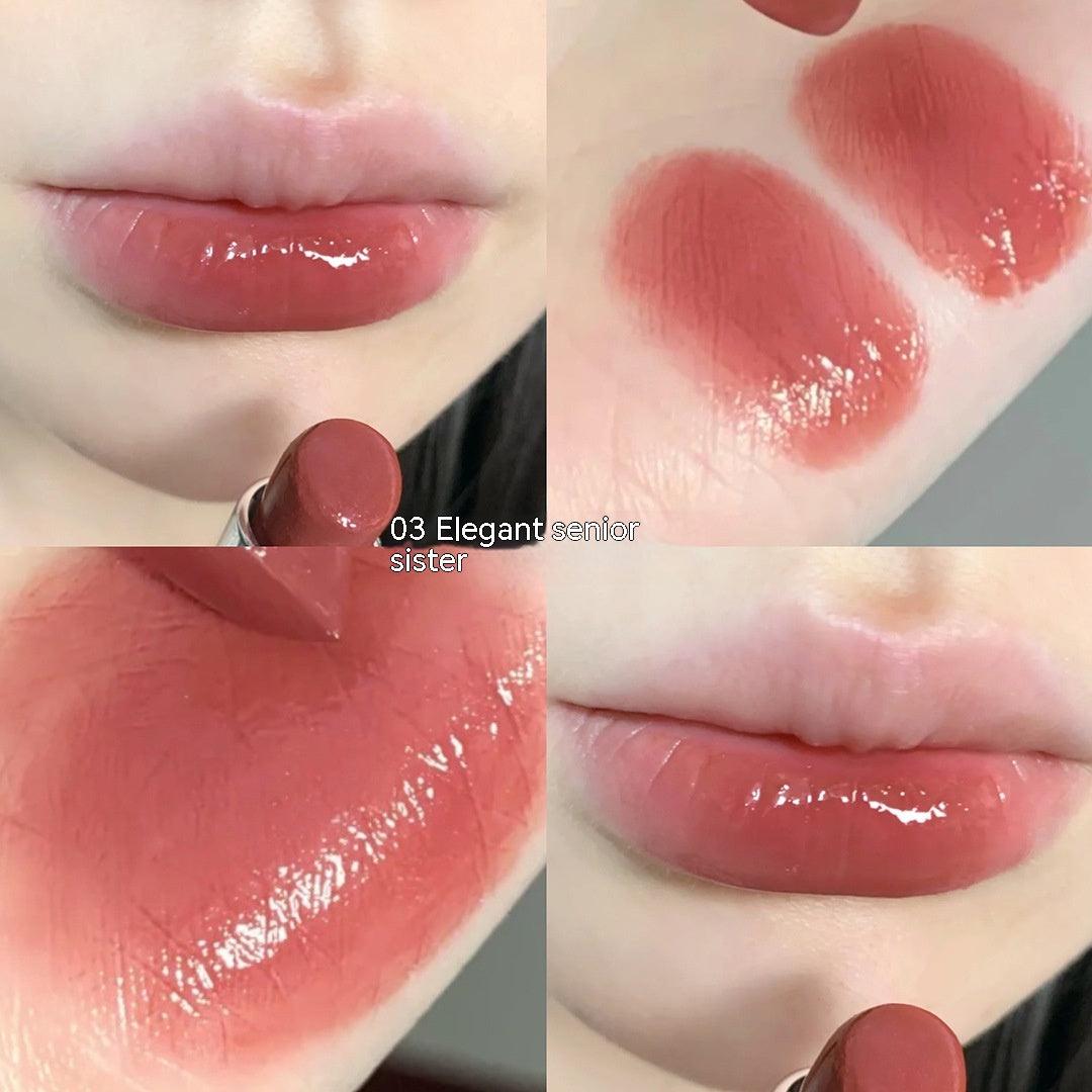 Smooth Glossy Lipstick Color Mirror - Miami beauty1