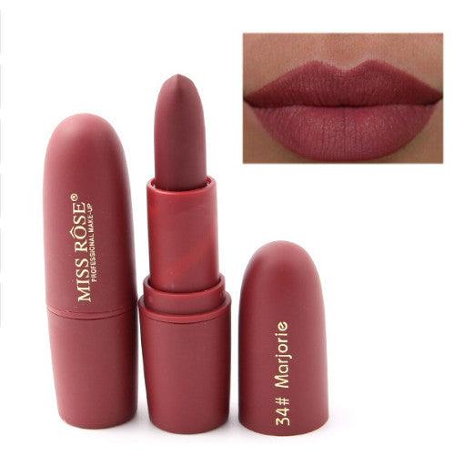 Lipstick matte moisturizing lipstick lasts without fading - Miami beauty1