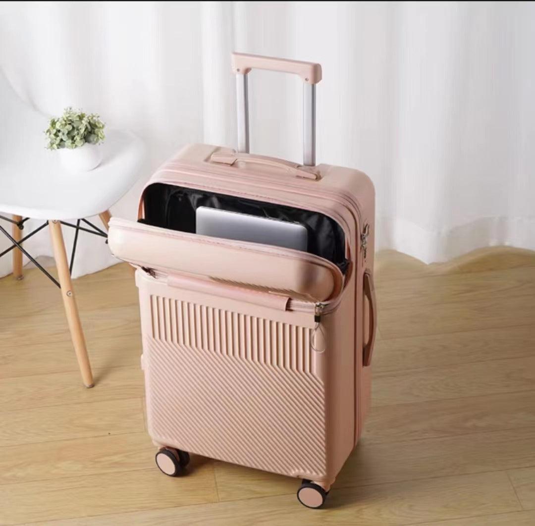 Multifunctional Luggage Female Good-looking Password - Miami beauty1