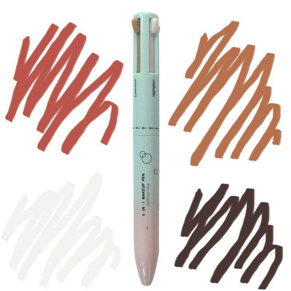 4 in 1 makeup pencil 4 in 1 makeup pencil 4 colors 4 colors lip liner highlight eye shadow eyeliner eyebrow pencil 4in1