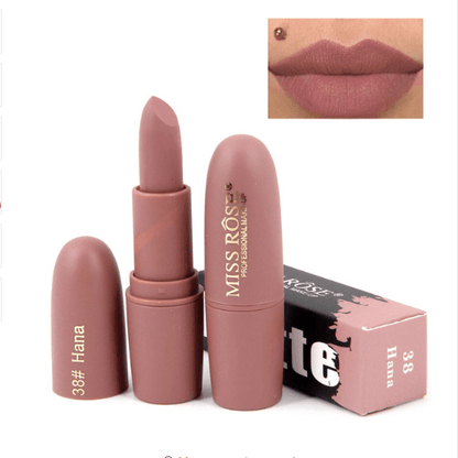 Lipstick matte moisturizing lipstick lasts without fading - Miami beauty1