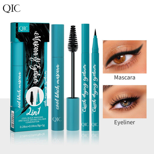 QIC Green Box 2in1 Eyeliner + Mascara Set