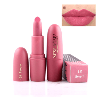 Lipstick matte moisturizing lipstick lasts without fading - Miami beauty1