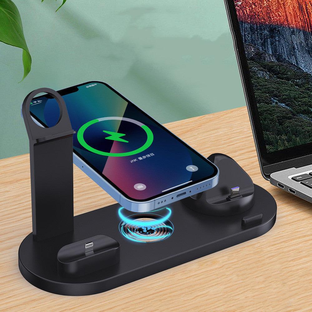 Plastic 3 In 1 Wireless Charger Stand Fast - Miami beauty1