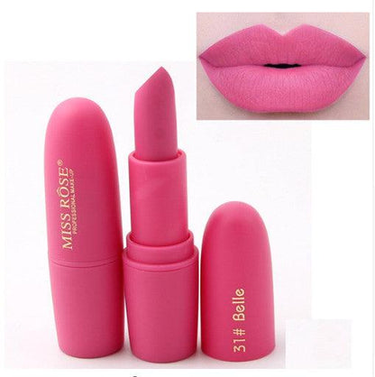 Lipstick matte moisturizing lipstick lasts without fading - Miami beauty1