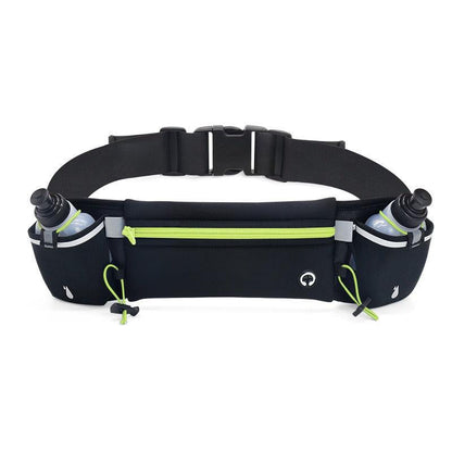 New Outdoor Sports Waist Bag Fitness Multi functional Water Bottle Bag Close fitting Running Phone Waist Bag Marathon Bag - Miami beauty1