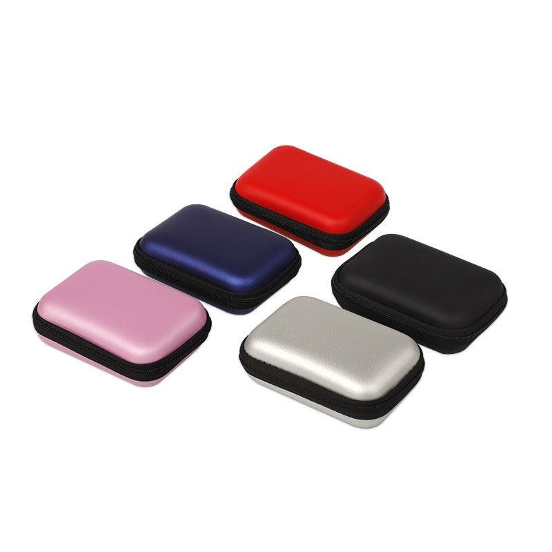 Bluetooth earphone bag, mobile hard drive bag, data cable storage box, earphone packaging box - Miami beauty1