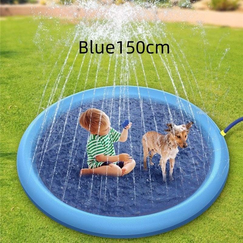 Non-Slip Splash Pad For Kids And Pet Dog - Miami beauty1