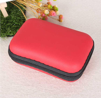 Bluetooth earphone bag, mobile hard drive bag, data cable storage box, earphone packaging box - Miami beauty1