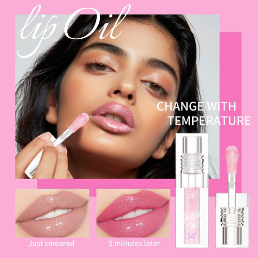 QIC color-changing lip  gloss oil