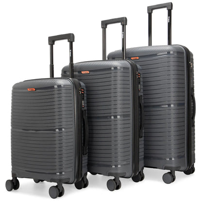 Trencher 3 Piece Expandable Tough Luggage Set