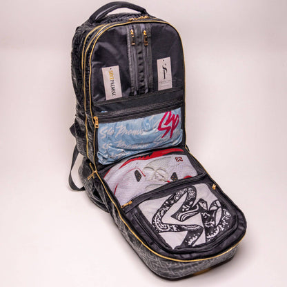 Black Monogram Leather Patented Carry-On Backpack (Only 150 Made)