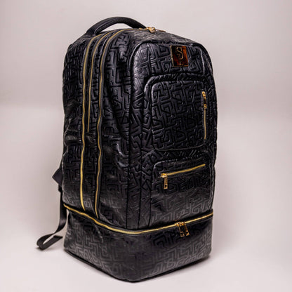Black Monogram Leather Patented Carry-On Backpack (Only 150 Made)
