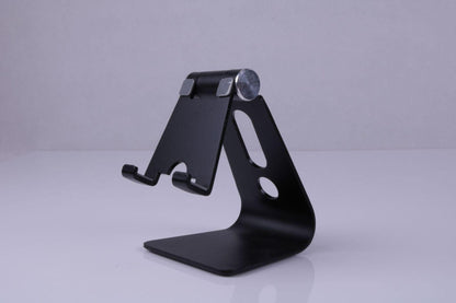 Adjustable Home Office Desktop Lazy Phone Stand Live Watching Drama Metal Stand Base - Miami beauty1