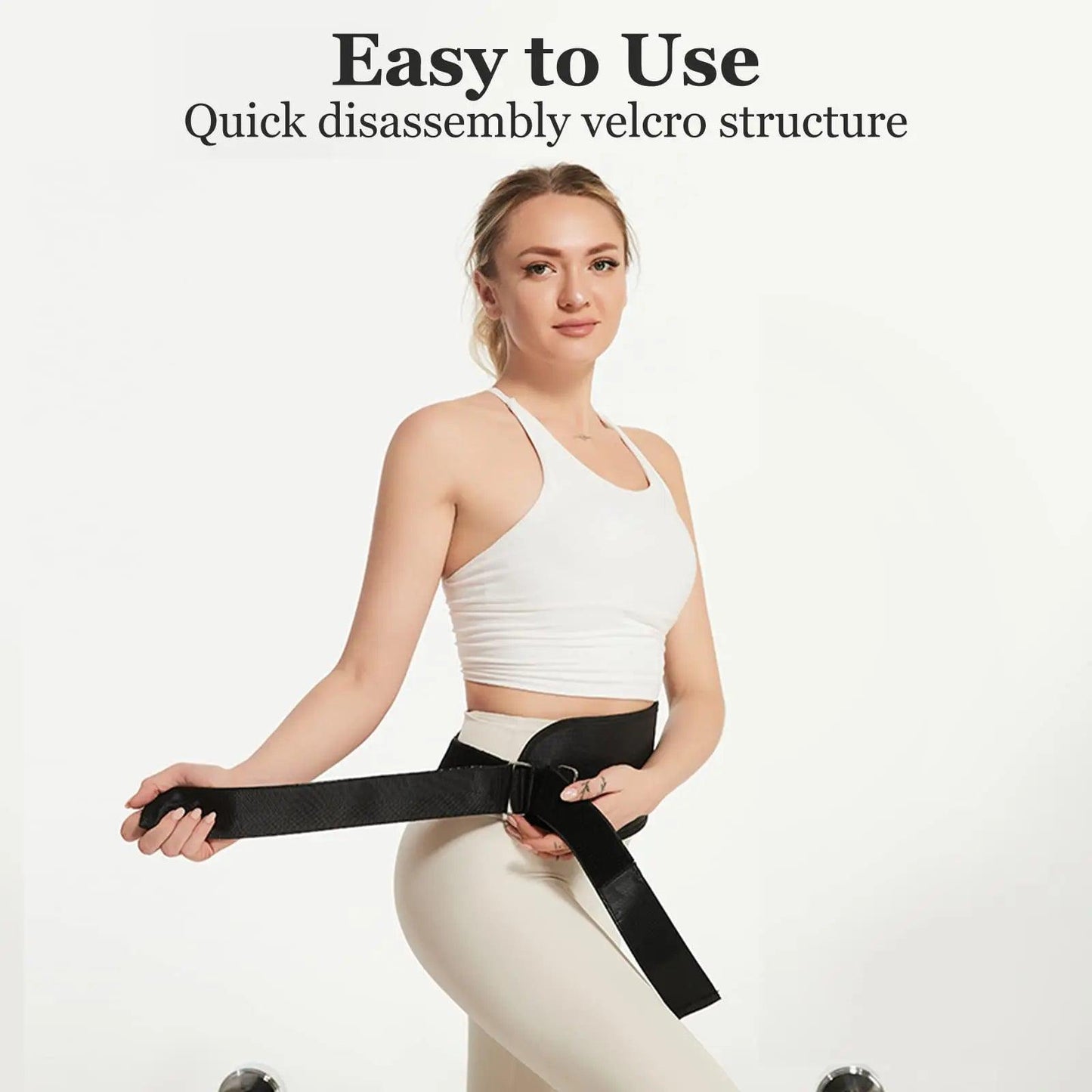 Cintura di spinta dell'anca Glute Bridge Pad Workout con manubri Kettlebells per squat Lunges Bridges Dips Training Home Gym Equipment - Miami beauty1