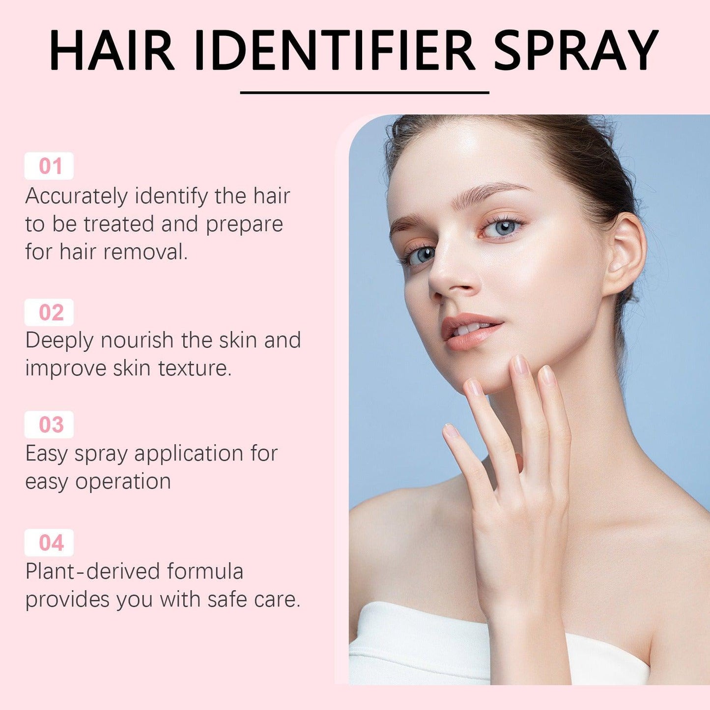 Jaysuing100ml  Spray Hair Remover Face Hair