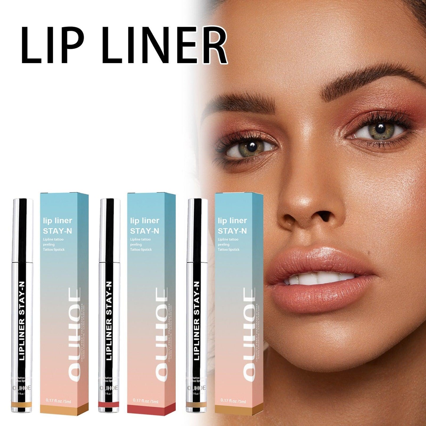 Sexy Lipliner Pencil Waterproof Contour Tint Lipstick Pen Lip Plumpe Contouring Female Makeup Make-up Maquiagem - Miami beauty1