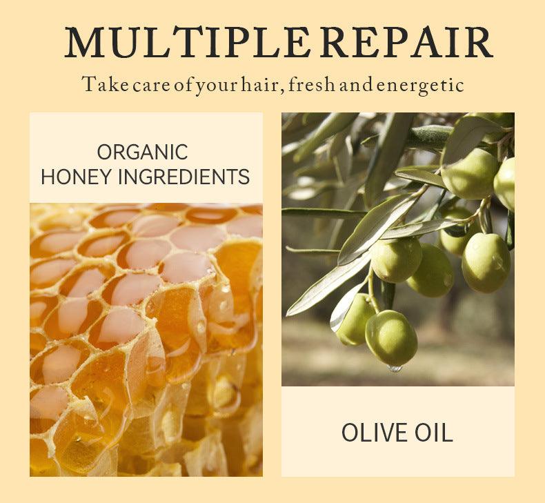 Honey Hair Oil For Straighten Hair Repair Moisturizing Hair Serum