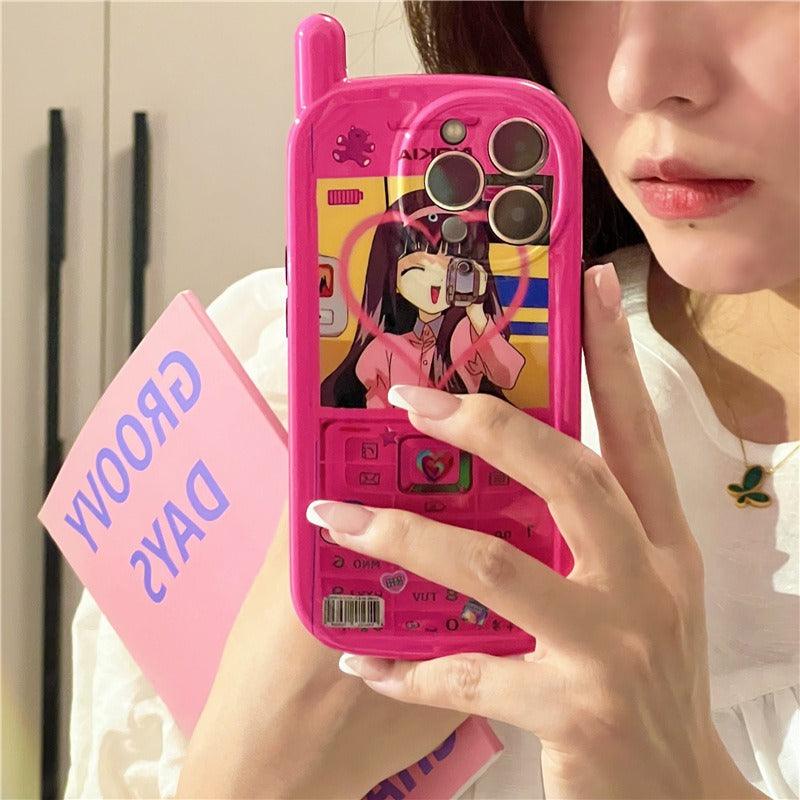 Cartoon Big Brother for Apple 13 Phone Case iPhone12promax Cute 14 Silicone Soft Case XR All inclusive Cover - Miami beauty1