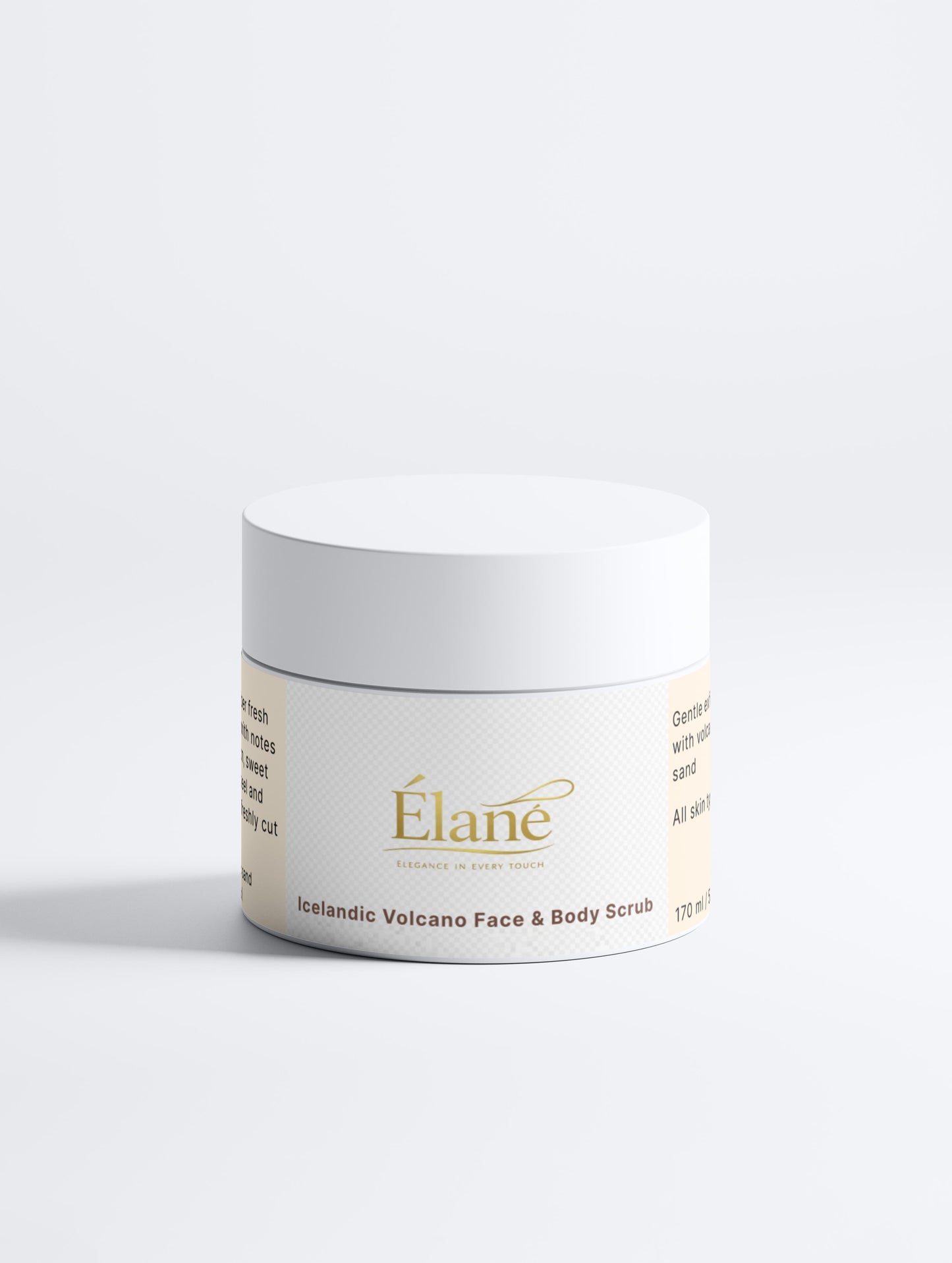 Elane Icelandic Volcano Face & Body Scrub
