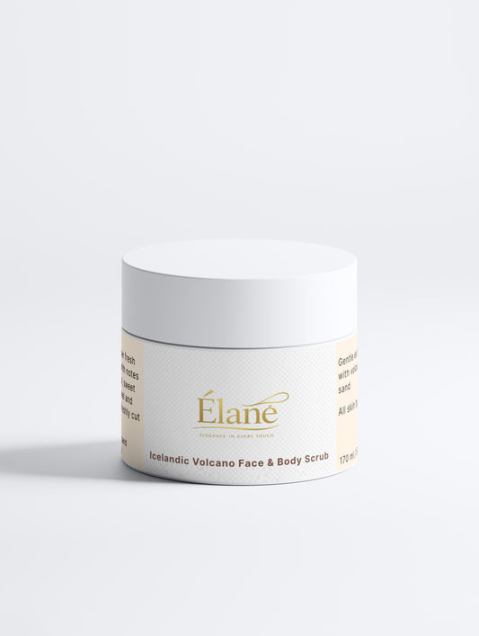 Elane Icelandic Volcano Face & Body Scrub