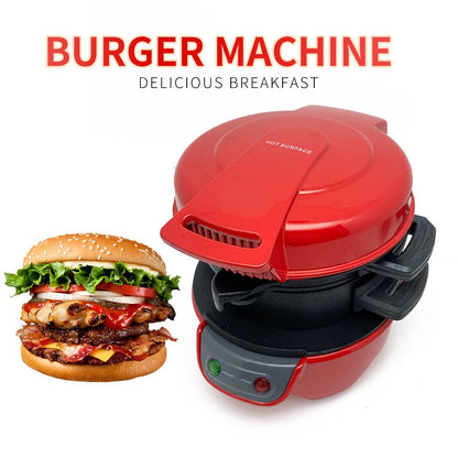 Household Breakfast Machine Hamburg Sandwich Maker With Egg Cooker Ring Machine Bread Sandwich Machine Waffle Machine - Miami beauty1