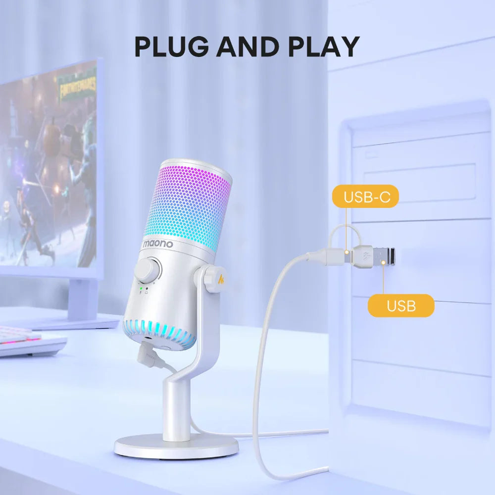 High Quality Gaming RGB Microphone