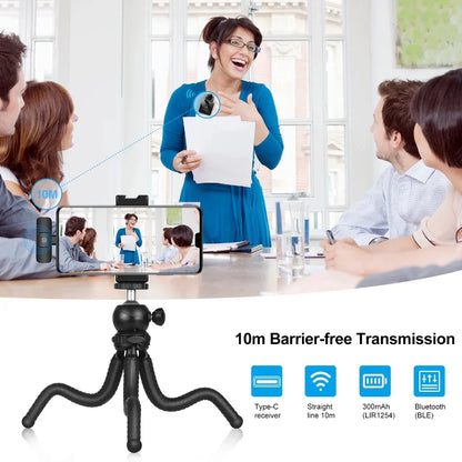 High Quality 2.4G Wireless Microphone 2 Pcs set