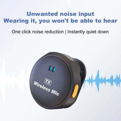 Duo Wireless Button Mag Mic with Charging Case