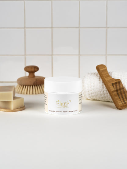 Elane Icelandic Volcano Face & Body Scrub