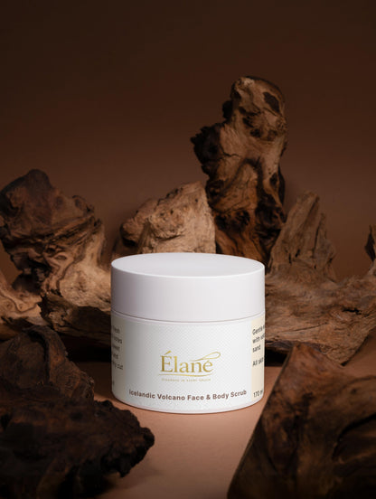 Elane Icelandic Volcano Face & Body Scrub