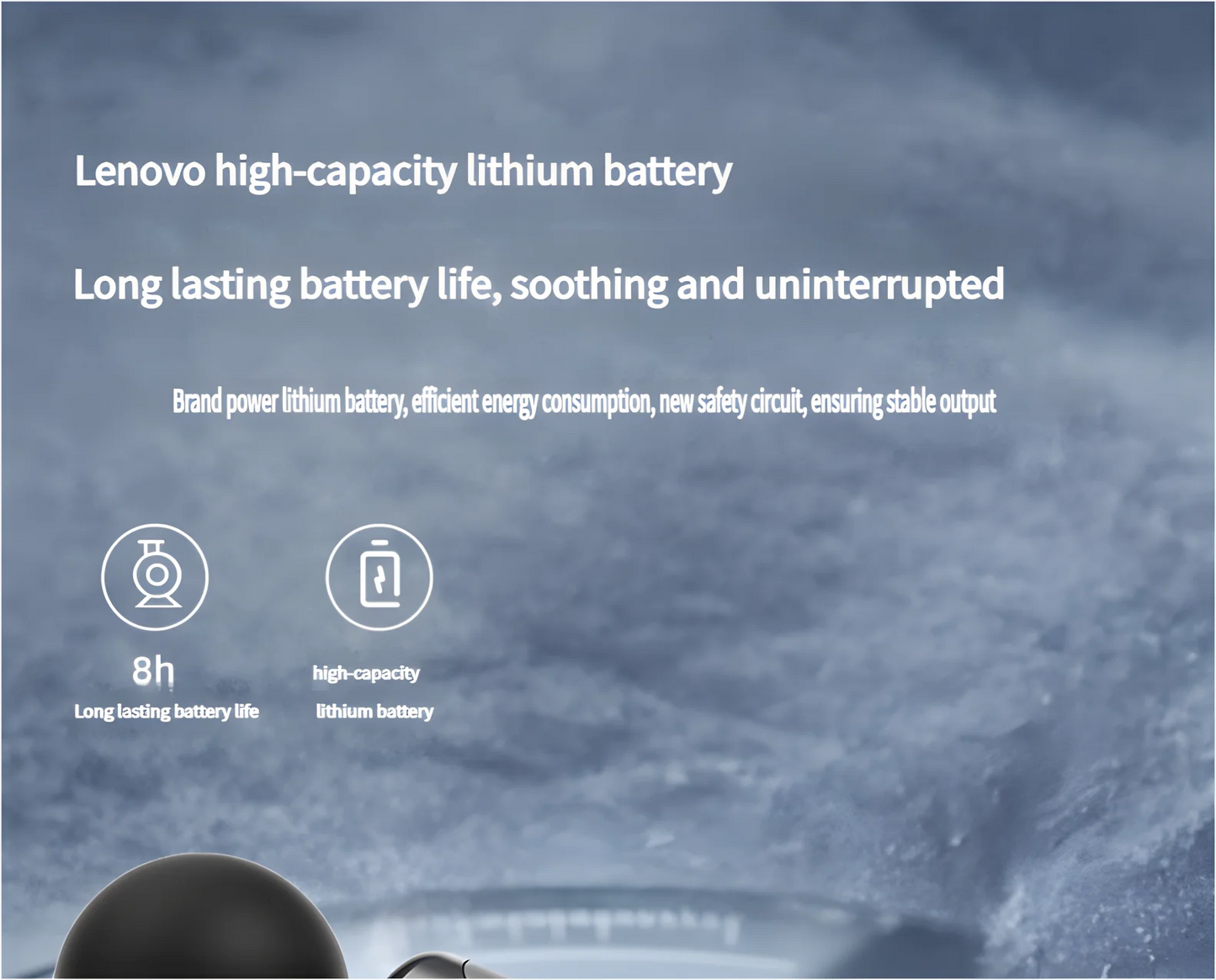 N2 N3 Fascia Gun Lenovo Brand Muscle Relaxation Massager 6-8Massage Head Long Lasting Battery Life LED Touch Portable Massager