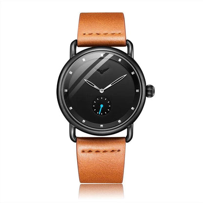 Casual watch men brand ONOLA quartz wristwatch simple waterpoor leather man watch Luxury watches - Miami beauty1