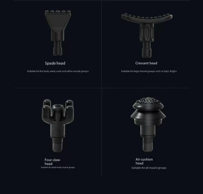 N2 N3 Fascia Gun Lenovo Brand Muscle Relaxation Massager 6-8Massage Head Long Lasting Battery Life LED Touch Portable Massager