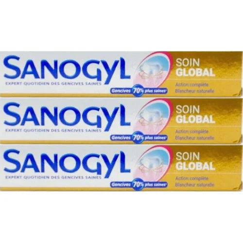 Sanogyl Soin Global Toothpaste 75ml (Pack of 3)