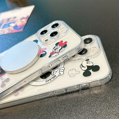 Mickey Minnie Mouse For Magesafe Magnetic Wireless Charge Phone Case