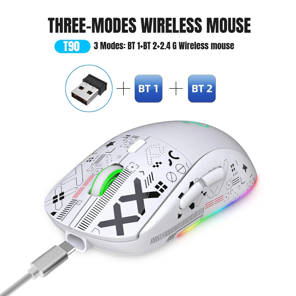 RGB Wireless 3600DPI Gaming Mouse